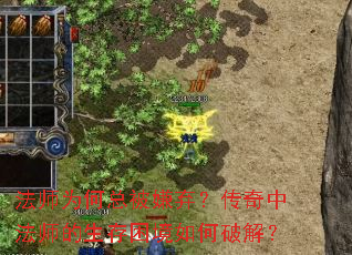 法师为何总被嫌弃?传奇中法师的生存困境如何破解? 法师为何总被嫌弃?传奇中法师的生存困境如何破解?