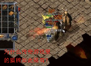 为什么传奇游戏里的盾牌如此稀有? 为什么传奇游戏里的盾牌如此稀有?