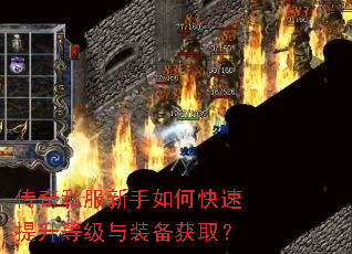传奇私服新手如何快速提升等级与装备获取? 传奇私服新手如何快速提升等级与装备获取?