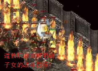 道教玩家如何明确子女的战斗目标? 道教玩家如何明确子女的战斗目标?