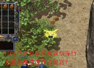 打沙巴克时如何有效指挥行会成员并快速攻占皇宫? 打沙巴克时如何有效指挥行会成员并快速攻占皇宫?