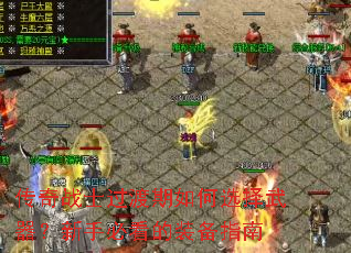 传奇战士过渡期如何选择武器?新手必看的装备指南 传奇战士过渡期如何选择武器?新手必看的装备指南