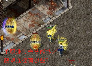 单职业传奇技能书获取途径有哪些? 单职业传奇技能书获取途径有哪些?
