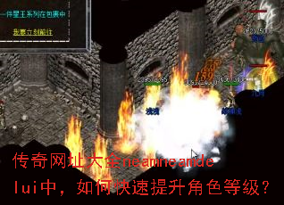 传奇网址大全neamneamdelui中,如何快速提升角色等级? 传奇网址大全neamneamdelui中,如何快速提升角色等级?